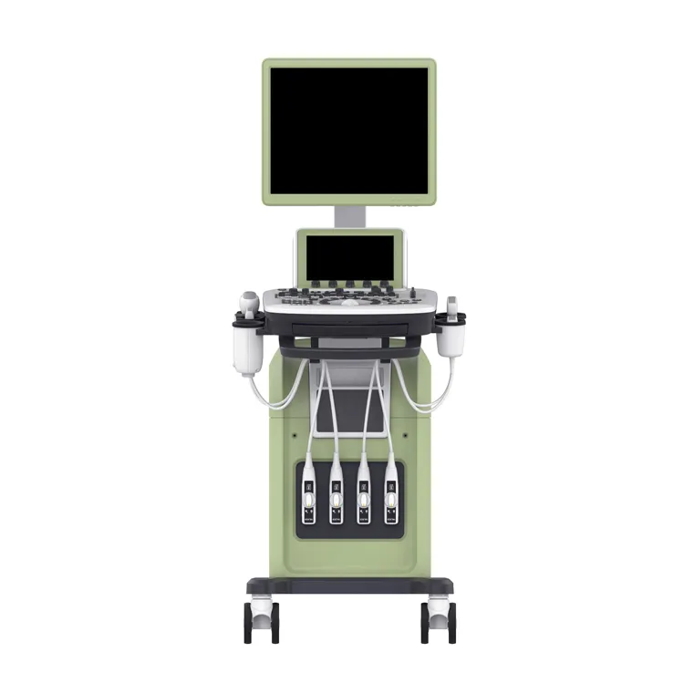 Scanner à ultrasons 3D 4D, chariot entièrement numérique, couleur, Doppler, Mobile, chine, médical, numérique, prix le moins cher, à vendre