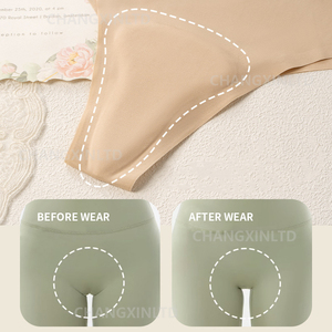 Venta al por mayor Traceless Anti-Camel Toe Ropa interior deportiva Mujeres de secado rápido Low-rise <span class=keywords><strong>Bragas</strong></span> sin costuras o señoras - Product Image 3