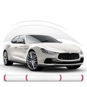 Vsin 7.5MIL 190microns TPU PPF Film pour enveloppe de voiture Film de protection de peinture Carrosserie 1.52m * 15m rouleau non jaunissant enveloppe de voiture - Product Image 2