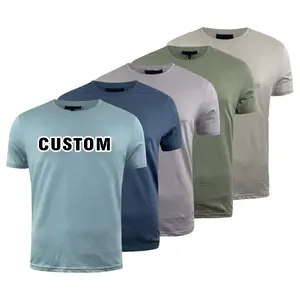 Hochwertige benutzer definierte Fitness T-Shirt Männer Großhandel Kompression Kleidung Workout Sport Gym Tops Kleidung Athletic T-Shirts - Product Image 1