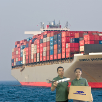 Mejor Agente Logístico, Tarifas Más Bajas de China a Reino Unido, Estados Unidos, España, FBA, Transitario de Carga Marítima, Servicio Puerta a Puerta DDP