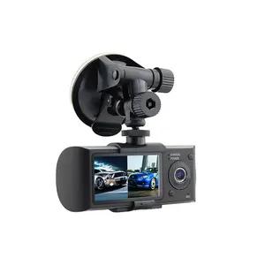 X3000 2.7 "कार ब्लैक बॉक्स सामने/रियर डबल कैमरों के साथ पानी का छींटा कैम वाहन-घुड़सवार DVR जी-सेंसर