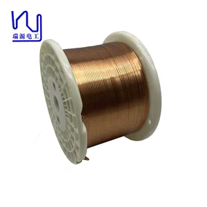 AIW220 0.5mm*2.0mm Magnetic Wire Enameled Flat Copper Wire For Motor Winding
