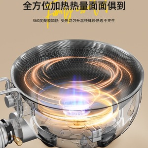 Estufa de Gas Portátil de Butano, Resistente al Viento, de Acero Inoxidable, 3-5L, para Cocinar al Aire Libre, para 1-2 Personas - Product Image 3