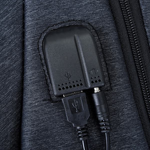 Sac à dos antivol de haute qualité personnalisé pour l'extérieur, sac à dos d'affaires pour hommes - Product Image 2