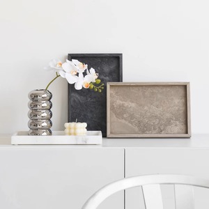 Stile nordico rettangolo di marmo tavolino da caffè <span class=keywords><strong>vassoio</strong></span> decorativo camera da letto Aroma portacandele <span class=keywords><strong>vassoio</strong></span> portaoggetti - Product Image 6