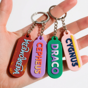 Hot Sale Custom Soft PVC Keychain with Metal <b>Ring</b> for Promotional Corporate Gifts - Product Image 5