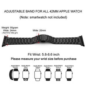 42mm 38mm, 20mm, 22mm, moda de Metal repuesto de liberación rápida <span class=keywords><strong>pulsera</strong></span> de acero inoxidable banda de <span class=keywords><strong>Apple</strong></span> <span class=keywords><strong>Watch</strong></span> Correa - Product Image 6