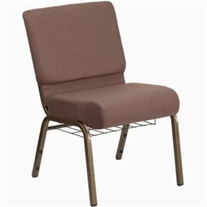 Silla de Iglesia Apilable y Tapizada en Metal, Económica, para Teatro, <span class=keywords><strong>Cine</strong></span>, Oficina en Casa, con Acolchado Ergonómico y Duradero - Product Image 1