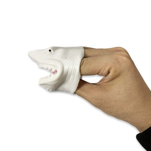 Marioneta de Mano con Forma de Animal de TPR Suave, Marioneta de Dedo para Niños - Product Image 1