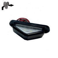 Éclairage de haute qualité 4LED 10-30V Lumière de signalisation de sécurité au travail Feu arrière Universel Large pression Lumière de plaque d'immatriculation de camion
