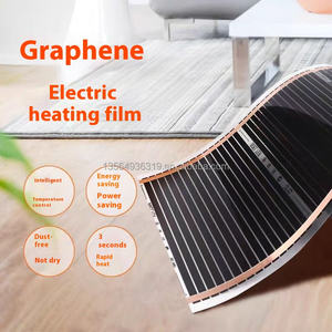 110V/220V Ultradünne 0,338mm Graphen-Elektroheizfolie 50/80/100cm Breite für Boden-/Wandheizung in Modernen Wohnungen - Product Image 2