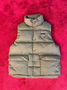 2025 가을 겨울 새로운 커플 복장 카키 스탠드 칼라 조끼 여성용 느슨한 조끼 재킷 방수 겉옷 단추 - Product Image 6