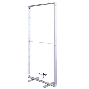 Caja de luz con marco de póster Edgelit de aluminio de tela de tensión para cajas de luz publicitarias efectivas - Product Image 1