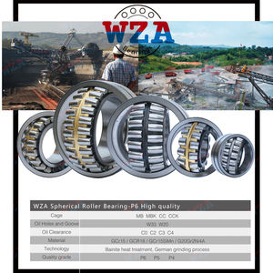 ตลับลูกปืนเม็ดกลมทรงกลม WZA รุ่น 23960 MBK/W33C4-คุณภาพสูง ความแม่นยำสูง แรงเสียดทานต่ำ ปรับแนวได้เอง ป้องกันการเบี่ยงเบนของเพลา - Product Image 5