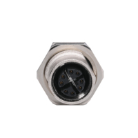 Assemblé M12 8 positions IP67 câble Ethernet droit femelle codé en X CAT6A blindé PBT pour câble électronique MOLEX 5031490800