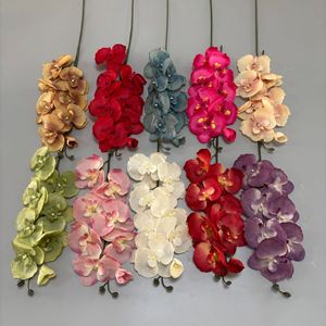 Nouvelle arrivée, orchidée artificielle en velours de haute qualité pour la décoration de la maison et des hôtels - Product Image 2