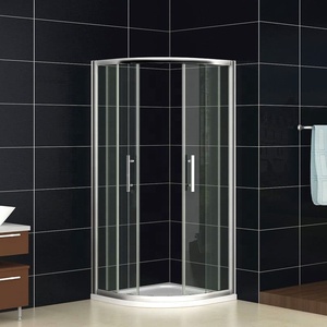<span class=keywords><strong>Douche</strong></span> d'angle <span class=keywords><strong>en</strong></span> verre, clôture de salle de bains carrée avec plateaux de <span class=keywords><strong>douche</strong></span> <span class=keywords><strong>en</strong></span> <span class=keywords><strong>plastique</strong></span>, 600mm, prix d'usine - Product Image 2