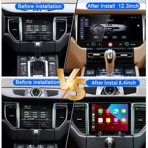 STWEI para Porsche Macan PCM3.0 PCM4.0 2014-2017, Reproductor Multimedia para Auto con Android 14 de 12.3 Pulgadas, Carplay, Radio, Navegación GPS 4G - Product Image 2
