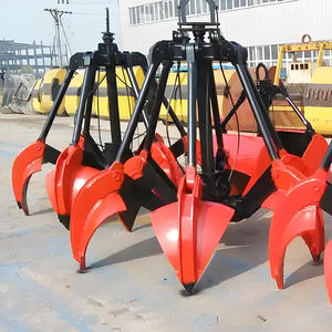 Seau hydraulique <span class=keywords><strong>Orange</strong></span> <span class=keywords><strong>Peel</strong></span> <span class=keywords><strong>Grab</strong></span> 5 tonnes pour usine sidérurgique - Product Image 3