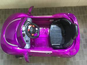 <span class=keywords><strong>Auto</strong></span> Elettrica Giocattolo per Bambini 2-4 Anni, Carico 25KG, con Telecomando, Quattro Ruote, Passeggino per Bambini con Fari Blu - Product Image 3