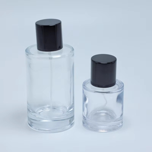 ขวดน้ำหอมทรงกลมขนาด 30 มล. ขวดแก้วน้ำหอมใสขนาด 50 มล. ขวดน้ำหอมแบบกำหนดเองขนาด 100 มล. พร้อมกล่องบรรจุภัณฑ์และโลโก้ - Product Image 2