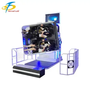 VR Devices Cinema 9D Virtual Reality Station 360 VR Game Simulator Machine For Amusement Park