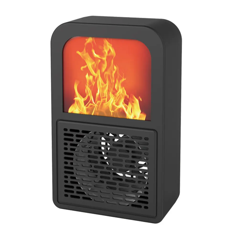 3D Mini Intelligente Temperatuurregeling Vlam Haard Kachel Winter Thuis Desktop Kantoor Slaapzaal Heater