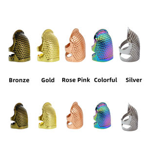 Protector <span class=keywords><strong>de</strong></span> dedo para costura, <span class=keywords><strong>dedal</strong></span> <span class=keywords><strong>de</strong></span> Metal, latón, accesorios <span class=keywords><strong>de</strong></span> herramientas <span class=keywords><strong>de</strong></span> costura - Product Image 2