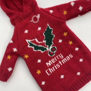 Maglioni Promozionali Personalizzati in Acrilico 100% con Ricamo Jacquard a Tema Natalizio <span class=keywords><strong>per</strong></span> Bottiglie di Vino, Ideali <span class=keywords><strong>per</strong></span> Feste in Casa - Vendita all'Ingrosso - Product Image 2