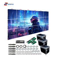 Écran LED d'intérieur à louer, 500x500mm, panneau LED P2.6, étanche IP65, résolution 4K, écran géant LED, installation rapide