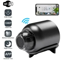 Audio Video Cámara de vigilancia de seguridad inalámbrica 1080P HD Mini Cámara Wifi IP Smart Home Interior Visión nocturna AI Videocámara humana