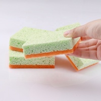 Éponge de cuisine naturelle biodégradable Éponge compostable en cellulose et noix de coco