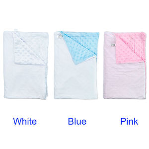 Manta Sublimable Blanca para Empacar al Vacío, 30x40 Pulgadas, Venta al por Mayor, Tamaño Personalizado, Mantas Suaves para Recién Nacidos - Product Image 5