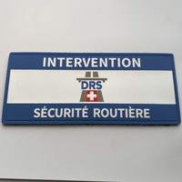 Patchs de vêtements en silicone PVC 3D avec logo personnalisé en relief, auto-adhésifs, appliques personnalisées, badge en caoutchouc
