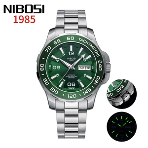 2026 Top Brand 2596 Fashion Luxury <b>Mechanical</b> <b>Watch</b> Men Moon Phase Hardlex Stainless Steel 3BAR Water Resistance Wrist <b>Watch</b> - Product Image 3