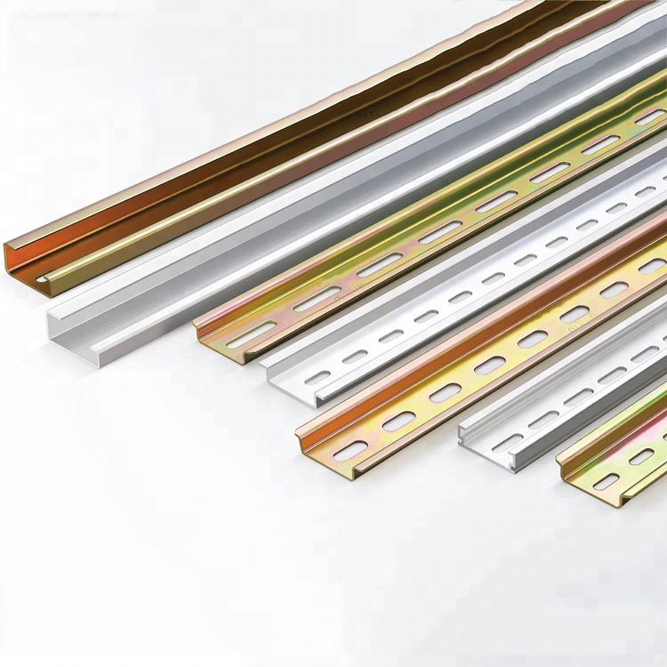 Carril Din eléctrico de aluminio, guía común, medidor de 35mm