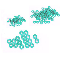 O-förmiger Gummi dicht ring Rot, Orange, Gelb, Grün, Blau, Lila Farbe Kompletter Gummi dicht ring
