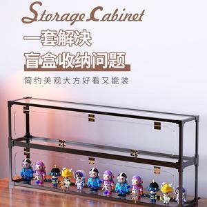 Présentoirs de figurines jouets supports d'affichage miniatures en acrylique transparent avec étagères vitrine de Protection anti-poussière pour figurines d'<span class=keywords><strong>action</strong></span> - Product Image 5