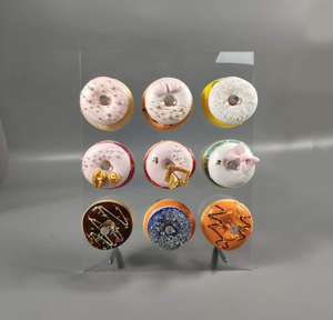Expositor de <span class=keywords><strong>Donuts</strong></span> Acrílico Reutilizable, <span class=keywords><strong>Soporte</strong></span> Transparente para <span class=keywords><strong>Donuts</strong></span> en Mesa, Exhibición de <span class=keywords><strong>Donuts</strong></span> para Baby Showers, Bodas, Fiestas de Cumpleaños - Product Image 6