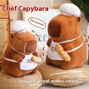 新款大号超柔软水豚娃娃枕头可爱丑熊玩具女跨界减压填充pp棉 - Product Image 2