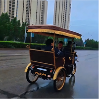 Pedicab touristique vintage avec auvent pour sites touristiques – Meilleur prix