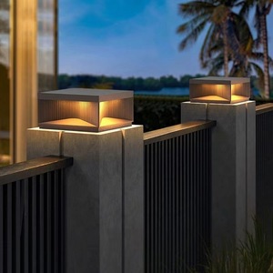 Lampes solaires pour piliers, lampes de clôture imperméables pour l'extérieur, lampes de jardin, lampes de pelouse, lampes de portail, lampes de villa, lampes de cour, éclairage paysager - Product Image 4