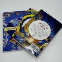 Livre cartonné personnalisé pour enfants avec papier fantaisie, impression écologique, format A6, options espagnol et anglais