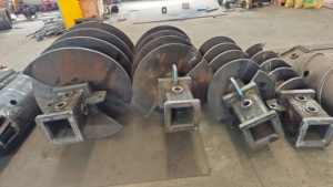 مثقاب حفر دوار | ريشة حفر حلزونية للتربة والصخور | أدوات حفر أساسات الخوازيق | يتوفر تصنيع مخصص (OEM) - Product Image 3