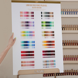 Ladai HEMA TPO TMRTA Free <strong>Gel</strong> <strong>Nail</strong> <strong>Polish</strong> <strong>Set</strong> 160 188 Color Quick Drying Own Brand Large <strong>Set</strong> <strong>UV</strong> <strong>Gel</strong> Kit with Chart - Product Image 2