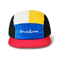 Gorras de Camping de Nailon de Alta Calidad con 5 Paneles y Logotipo Personalizado OEM, Coloridas, para Jóvenes, para Correr al Aire Libre