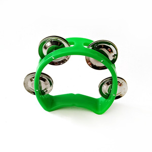 Wholesale Orff Percussion <b>Instrument</b> Colorful Plastic Single-Row Hand Shaking Bell <b>Musical</b> <b>Instrument</b> Tambourine for Kids - Product Image 5