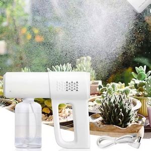 Vente en gros : Distributeur de désinfectant à l'alcool nano blanc écologique, rechargeable par USB, commande automatique à une touche pour usage domestique - Product Image 6