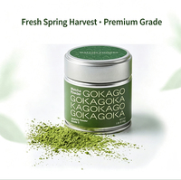 Matcha en Polvo de Alta Calidad, Grado 5A |   Primera Cosecha, Sabor Umami Rico y Suave, Vegano, Sin Gluten, para Lattes y Smoothies, 1.06oz